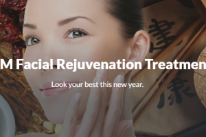 علاج تجديد شباب الوجه بالعلاج الصينى  TCM Facial Rejuvenation Treatment